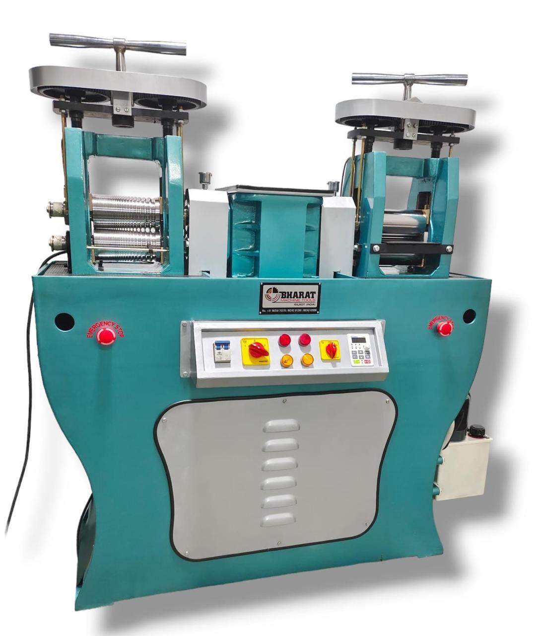 Double head jewellery rolling machine